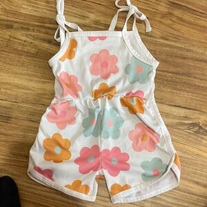 Floral Kids Romper